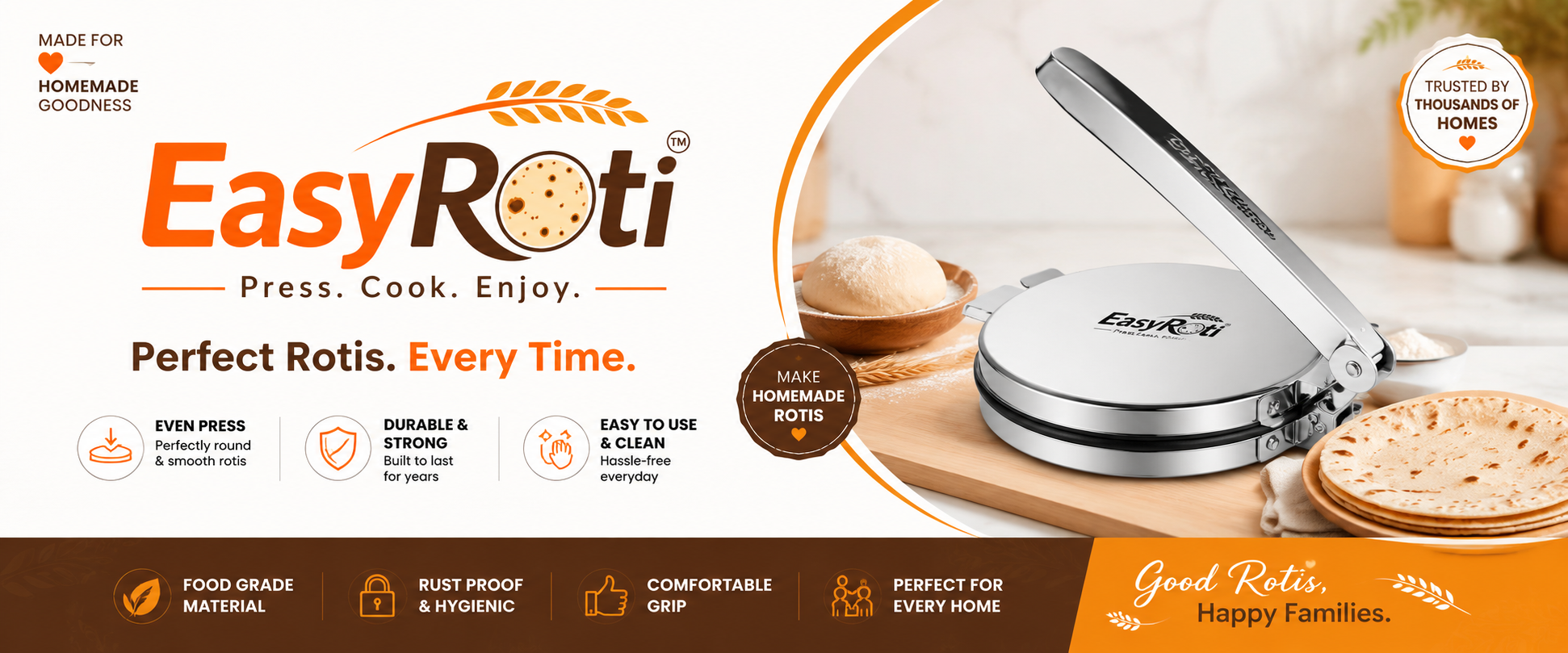 Premium Chapati Press
